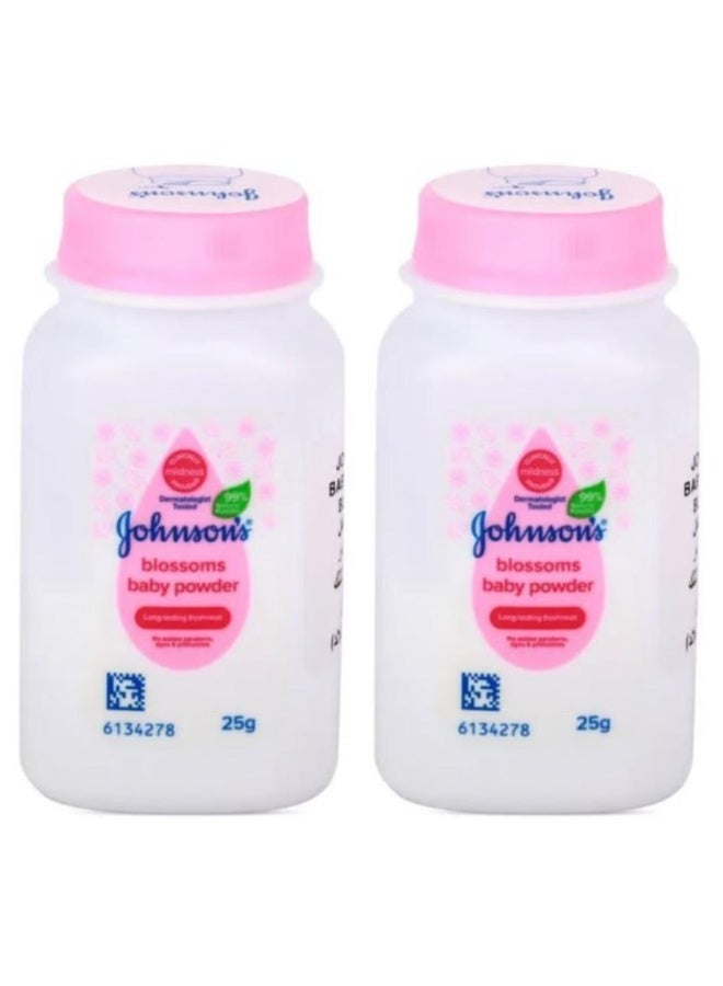 Blossoms Baby Powder 25 g 2 pcs